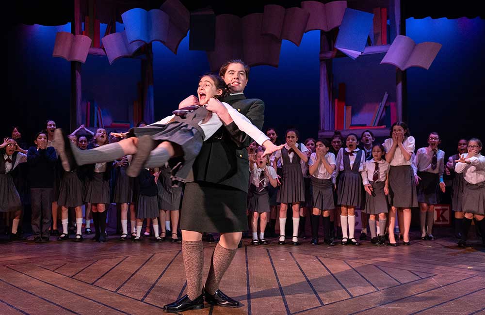 Matilda, the Musical on the PGT Mainstage